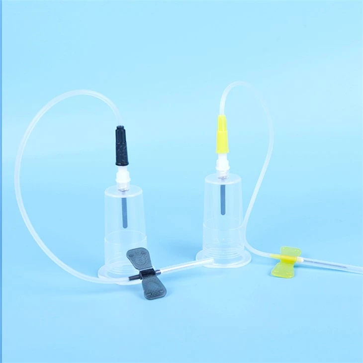 DISPOSABLE BUTTERFLY BLOOD COLLECTION NEEDLE