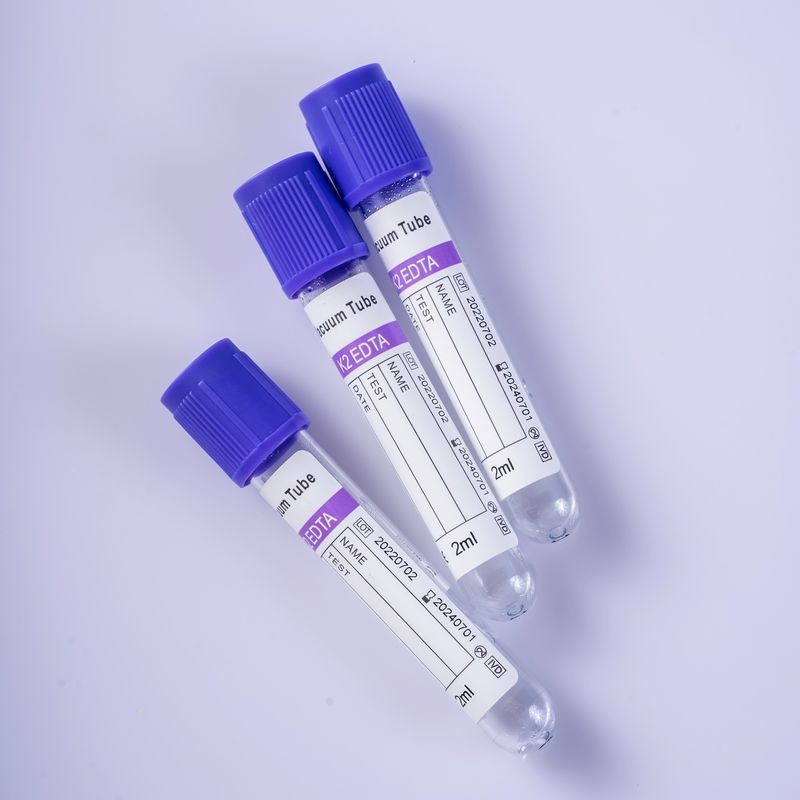 Disposable EDTA Blood Collection Tubes For Safe And Hygienic Use