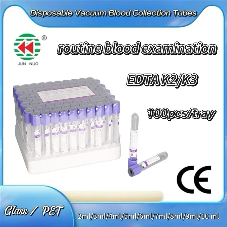 Veľkoobchodné ceny Spoľahlivé trubice EDTA pre presné testovanie krvi