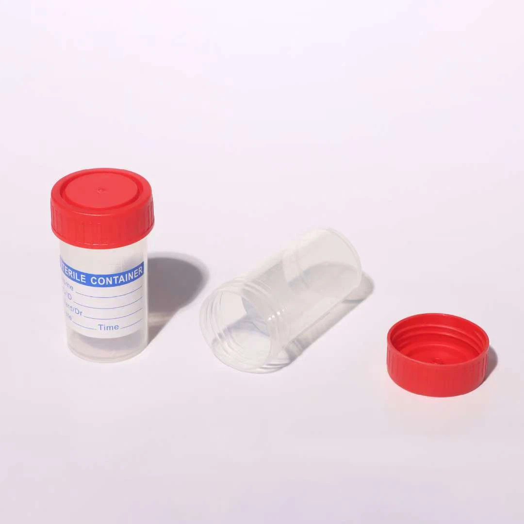 40 ml a 60 ml jednorazová sterilná nádoba