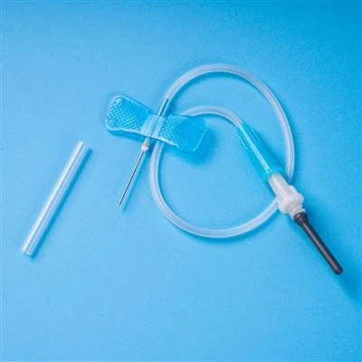 20G,21G,22G,24G,25G Saftey Butterfly Ihla na odber krvi