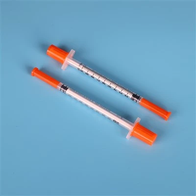 Jednorazová inzulínová striekačka 0,5 ml a 1 ml